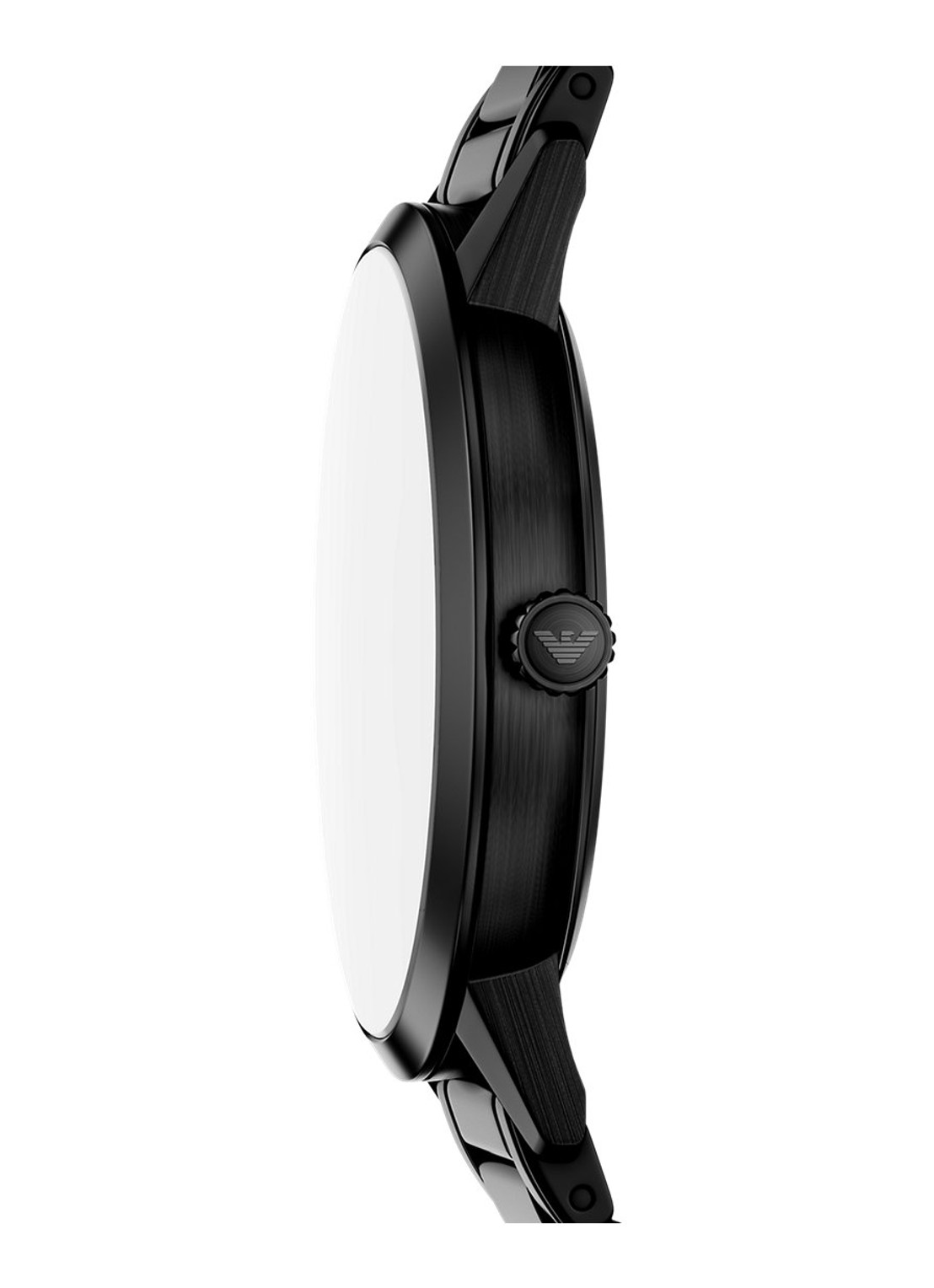 Armani Horloge AR70025 - detail 2 zwart