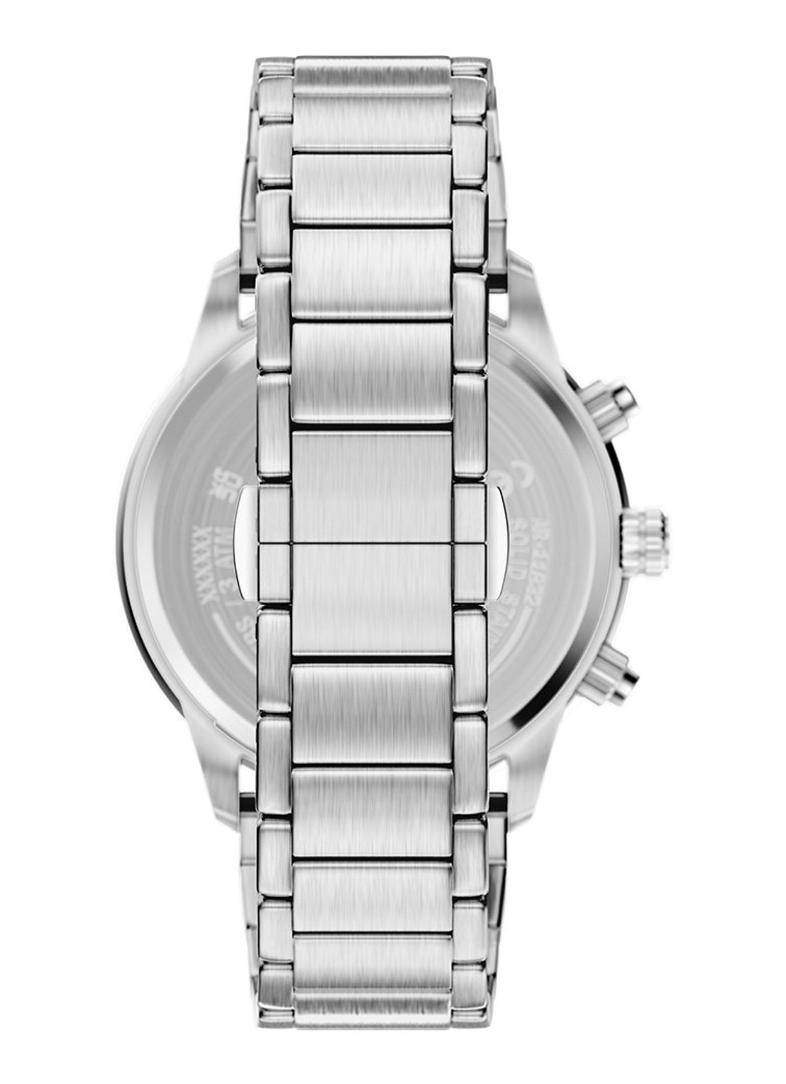 Armani Horloge AR80088 - detail 2 zilver