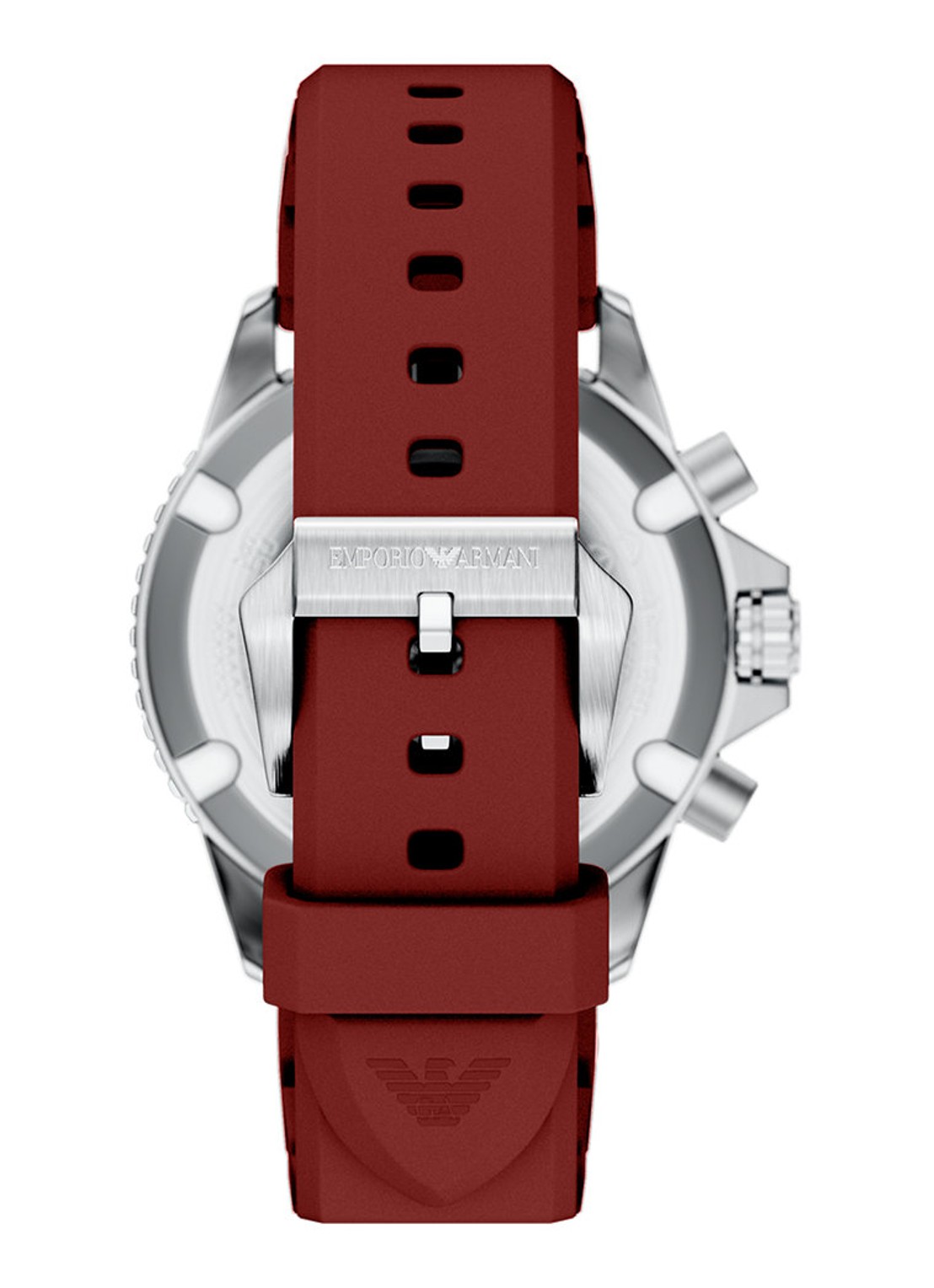 Armani Horloge AR80091SET - detail 2 zilver