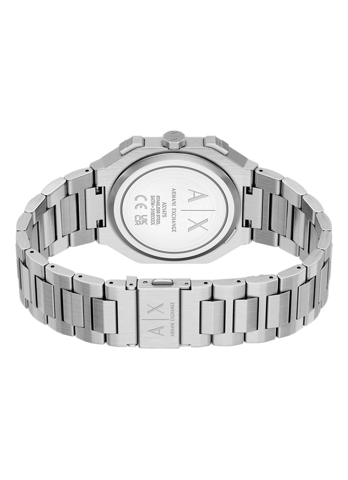 Armani Horloge AX1475 - detail 3 zilver