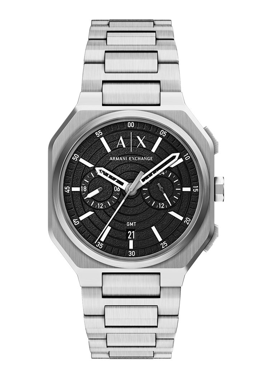 Armani Horloge AX1475 - voorkant 6 zilver