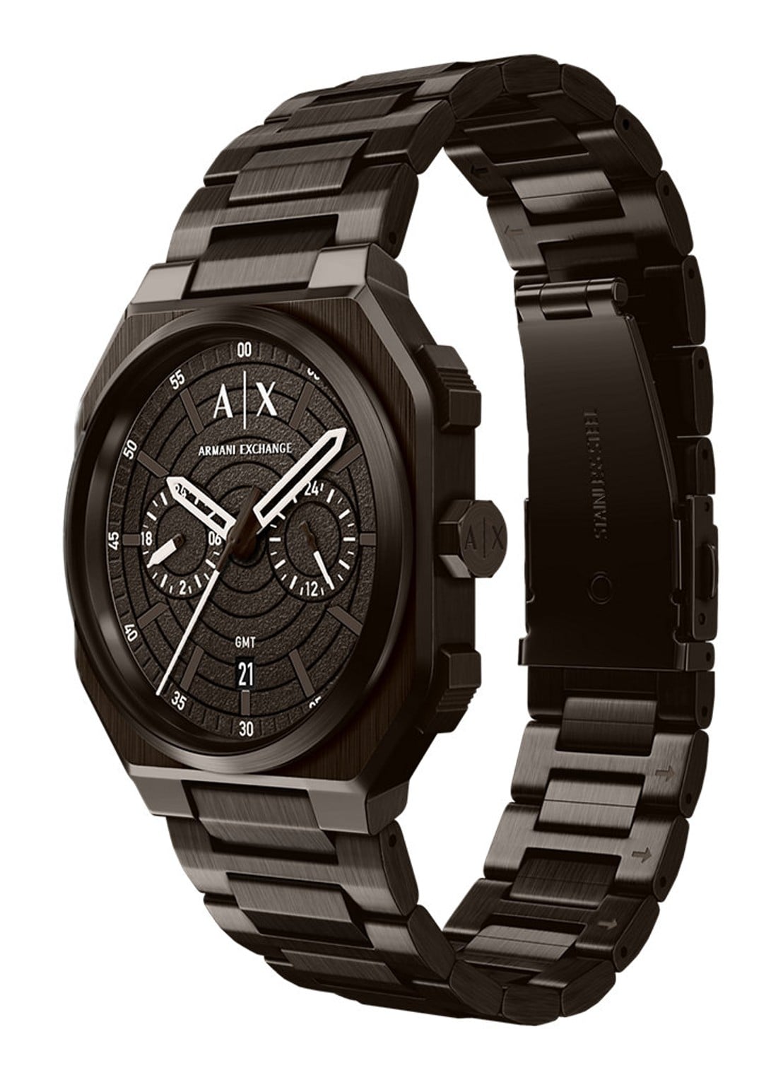 Armani Horloge AX1479 - detail 4 bruin