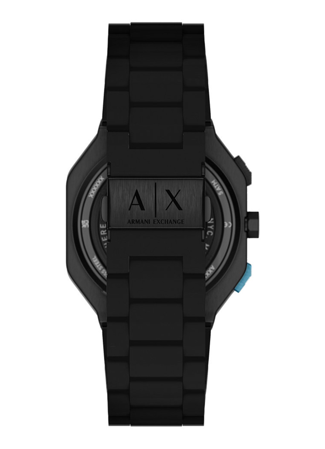 Armani Horloge AX1480 - detail 2 zwart