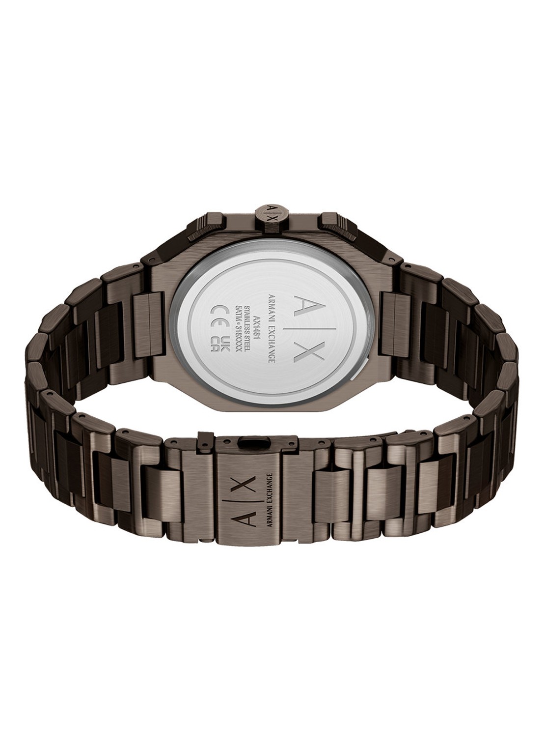Armani Horloge AX1481 - detail 4 bruin