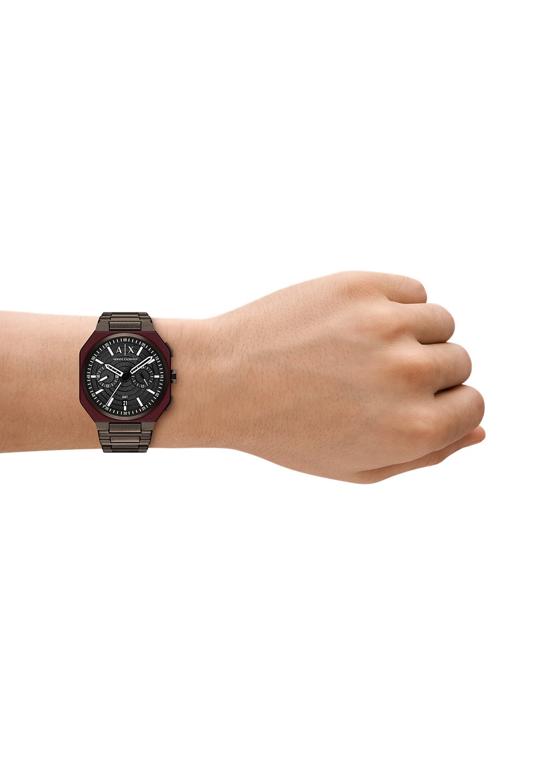 Armani Horloge AX1481 - detail 6 bruin