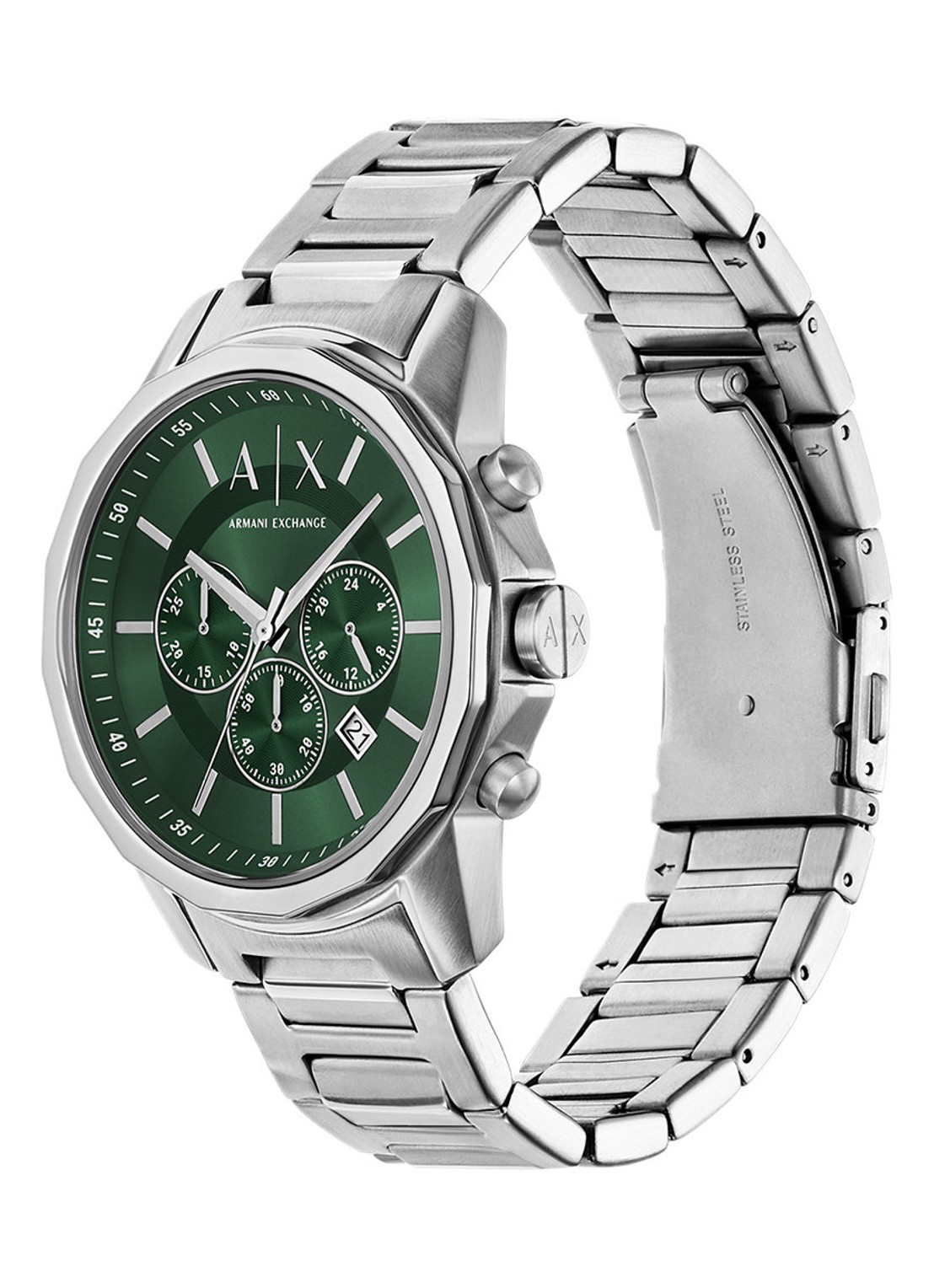 Armani Horloge AX1771 - detail 4 zilver