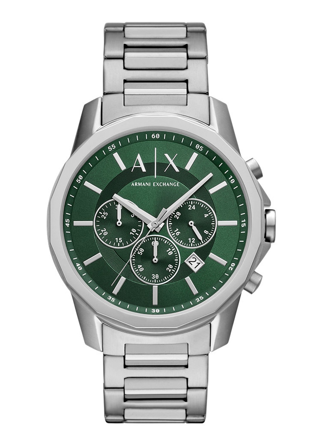 Armani Horloge AX1771 - voorkant zilver