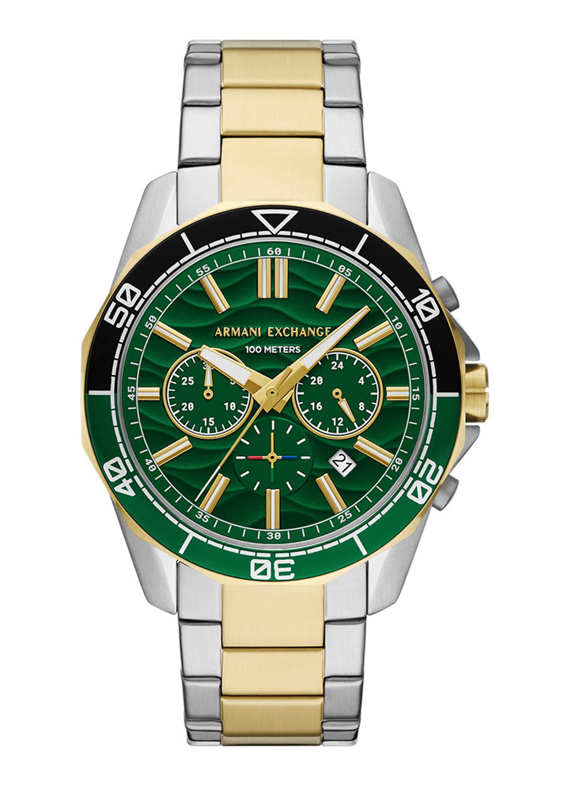 Armani Horloge AX1966 - voorkant zilver
