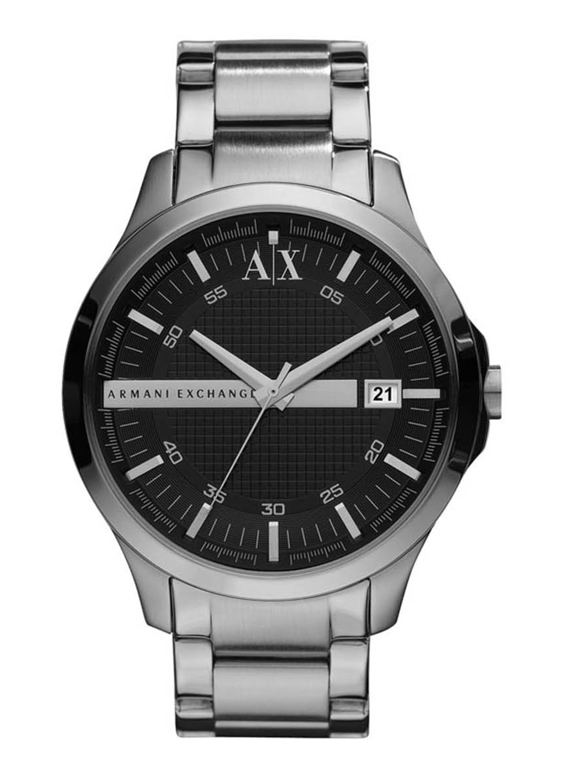 Armani Horloge AX2103 - voorkant antraciet