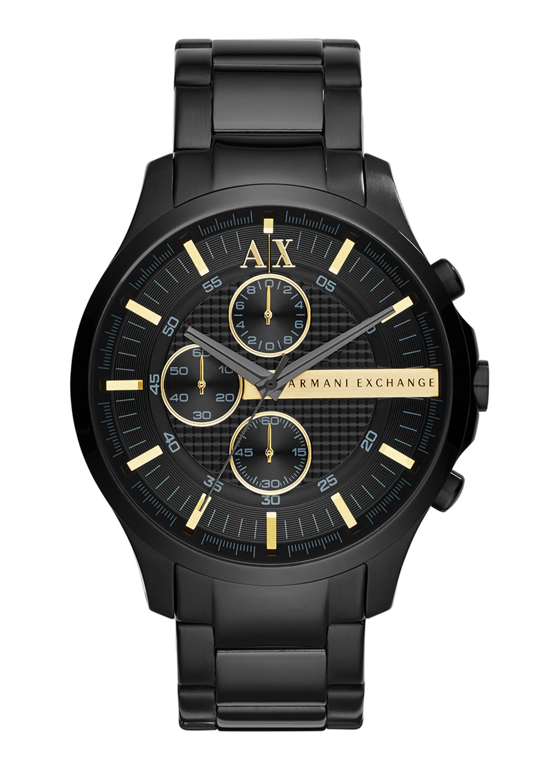 Armani Horloge AX2164 - voorkant 2 zwart