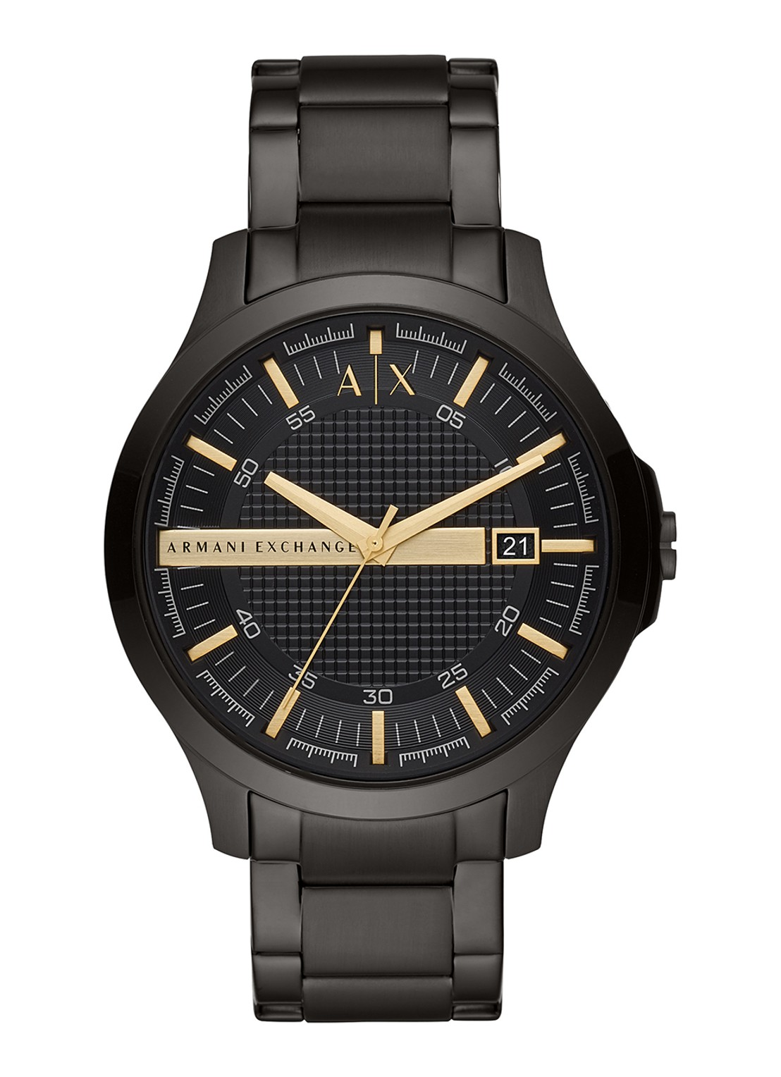 Armani Horloge AX2413 - voorkant zwart