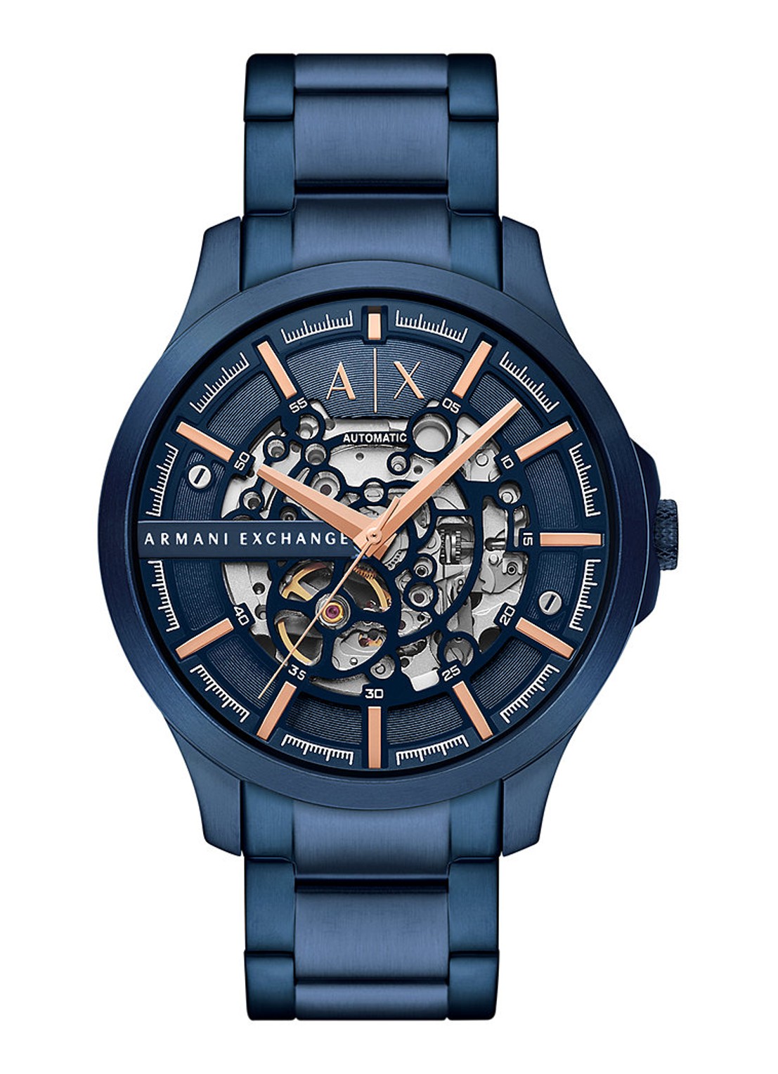 Armani Horloge AX2457 - voorkant blauw