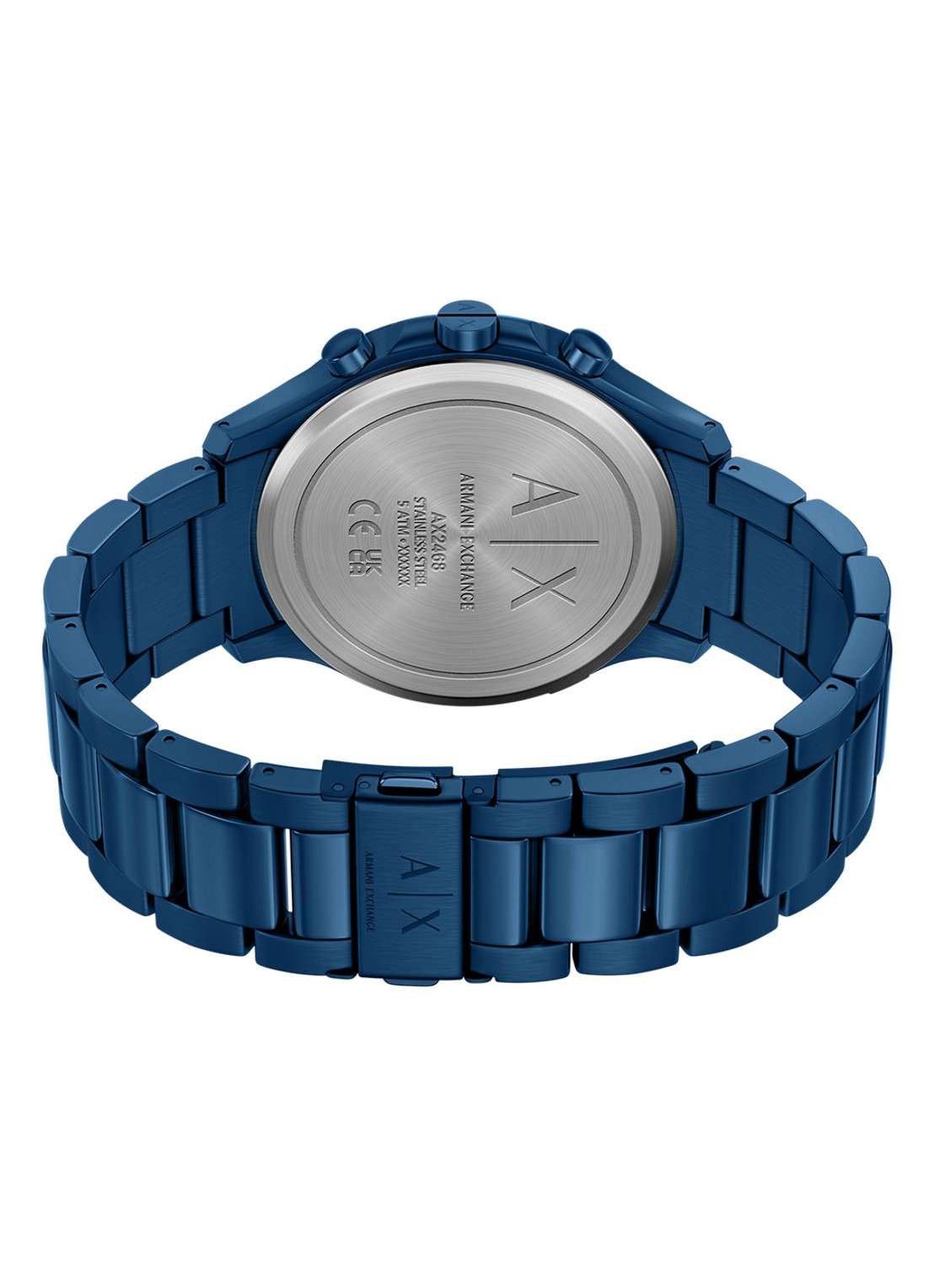 Armani Horloge AX2468 - detail 4 blauw