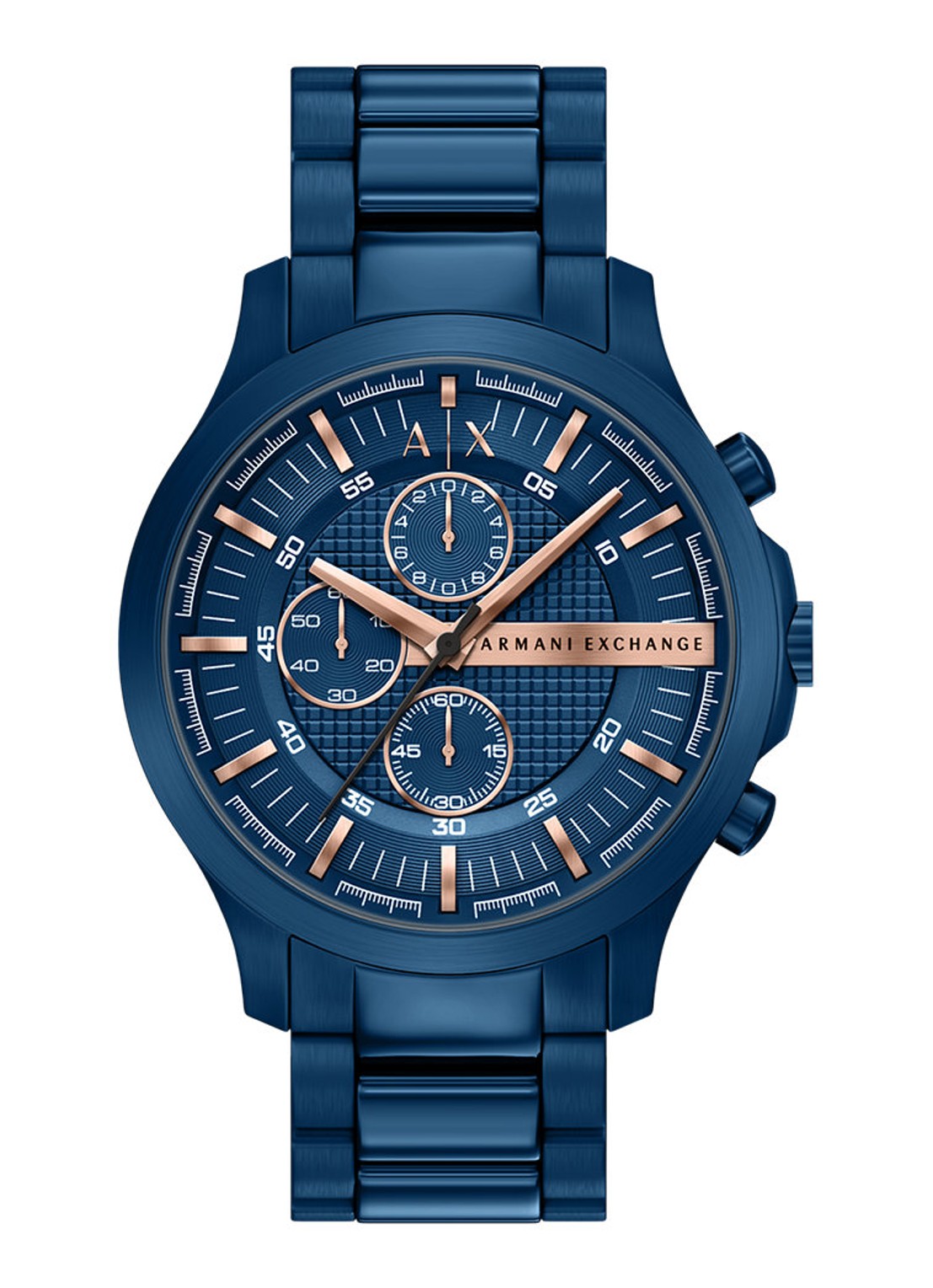 Armani Horloge AX2468 - voorkant 6 blauw