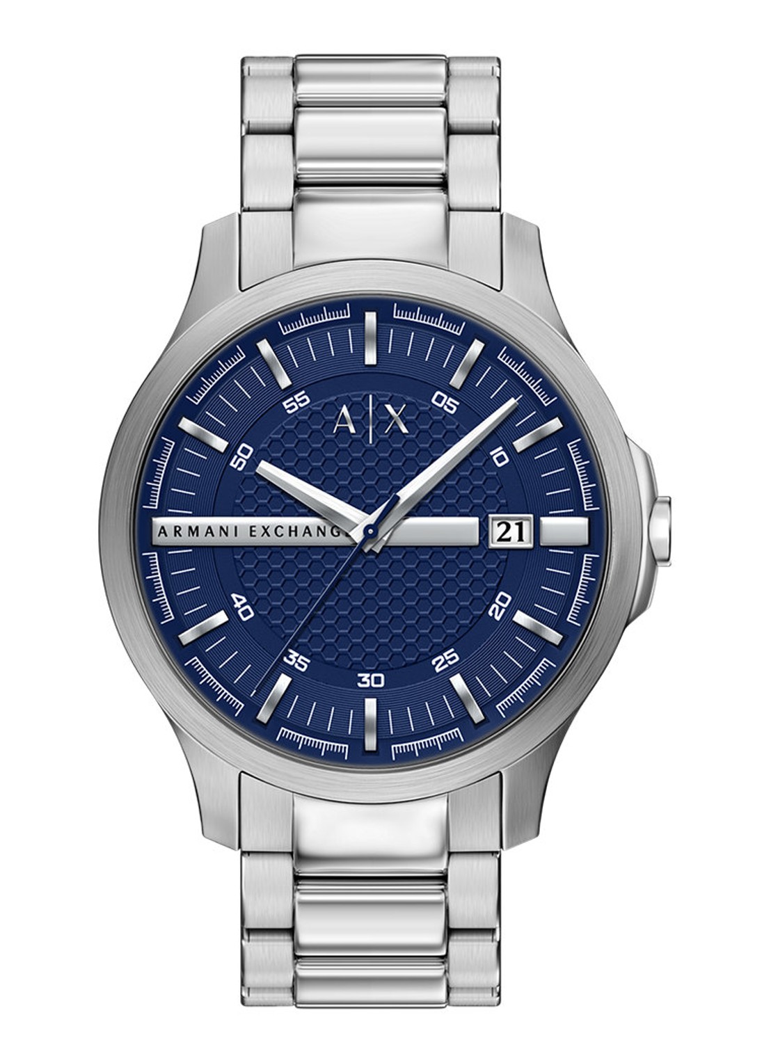 Armani Horloge AX2469 - voorkant 6 zilver