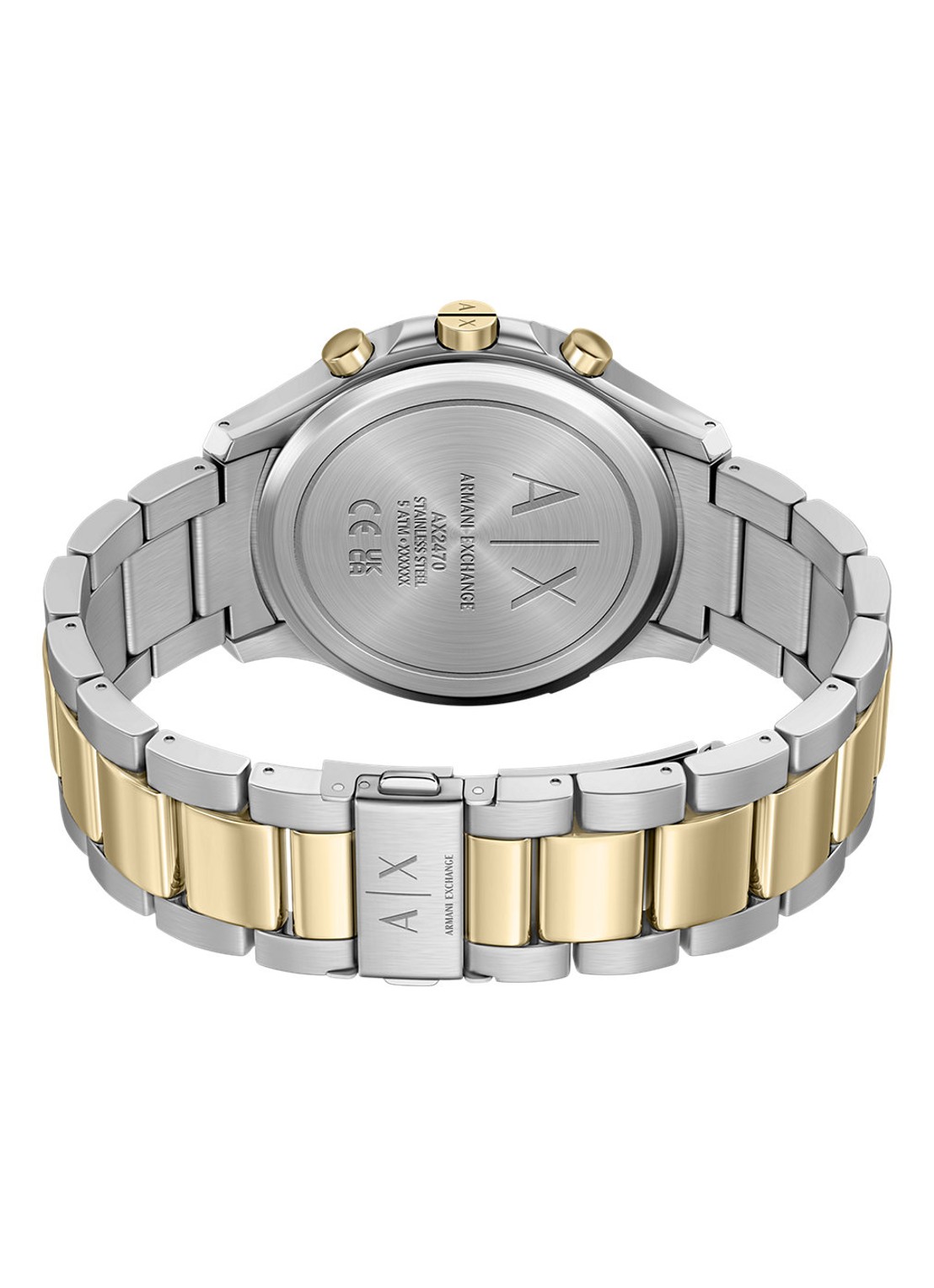 Armani Horloge AX2470 - detail 3 zilver