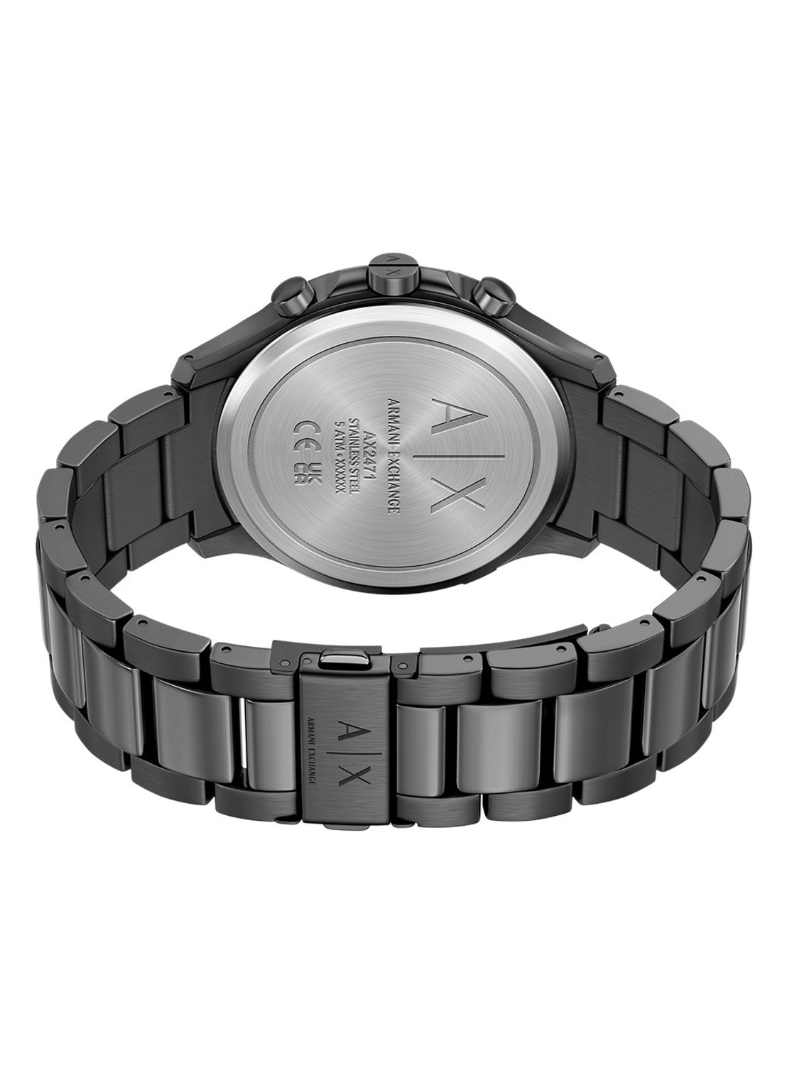 Armani Horloge AX2471 - detail 3 antraciet