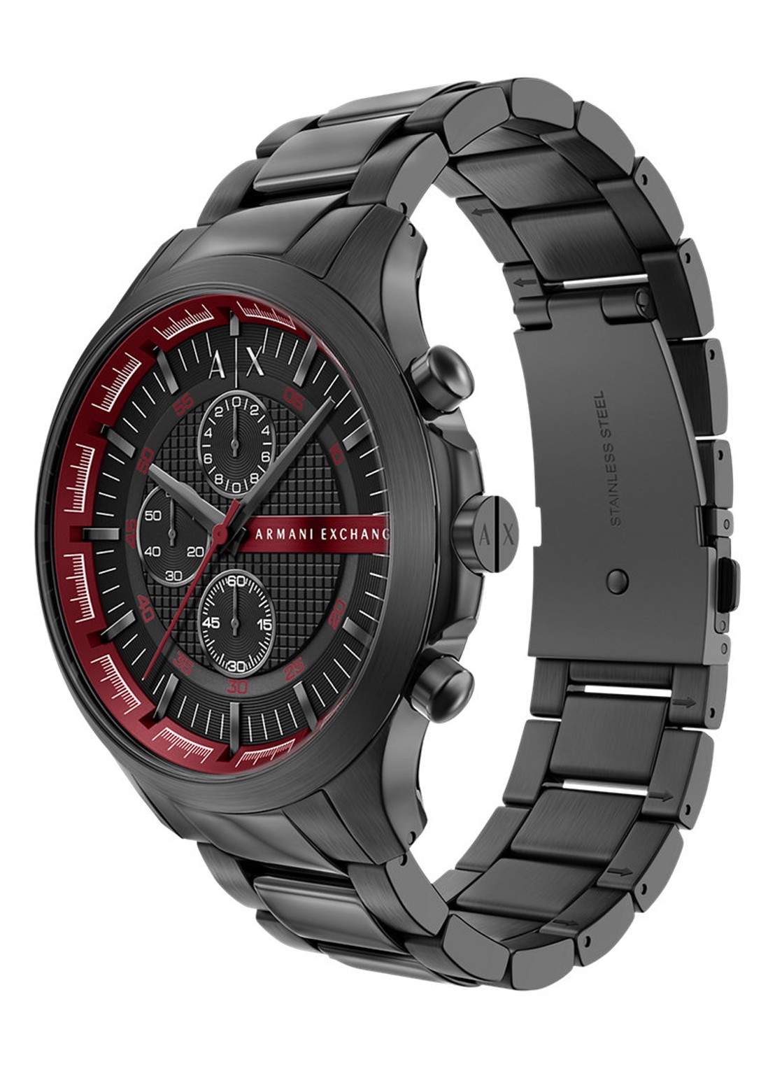 Armani Horloge AX2471 - detail 4 antraciet