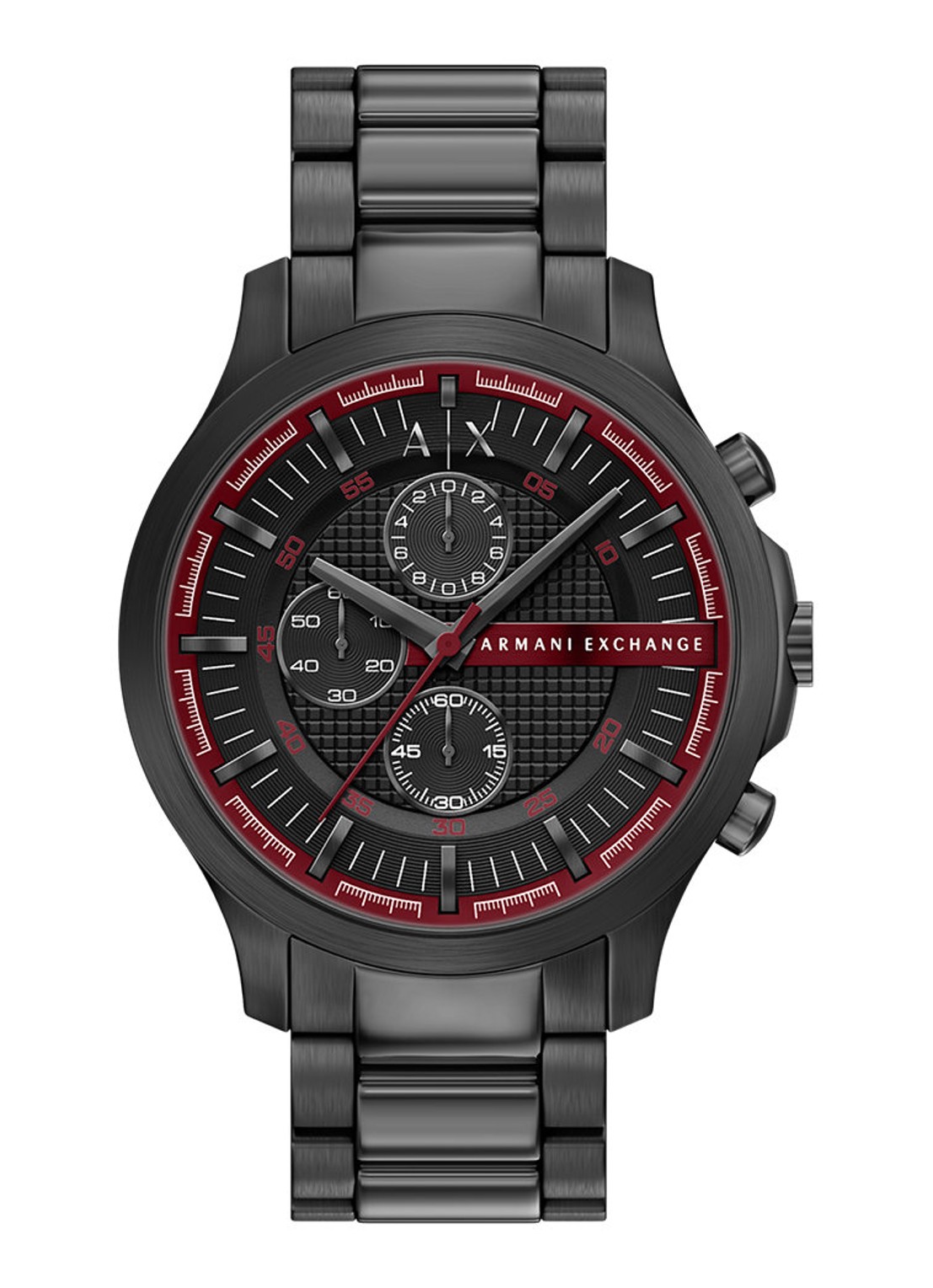 Armani Horloge AX2471 - voorkant 6 antraciet