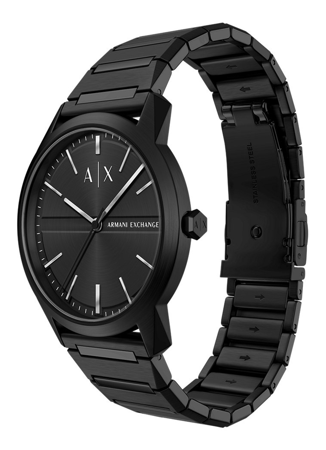Armani Horloge AX2651 - detail 4 zwart