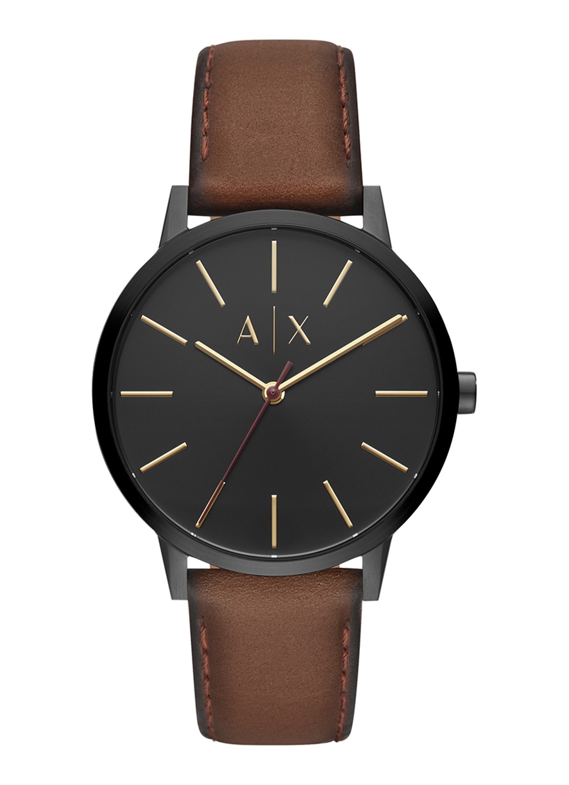 Armani Horloge AX2706 - voorkant bruin