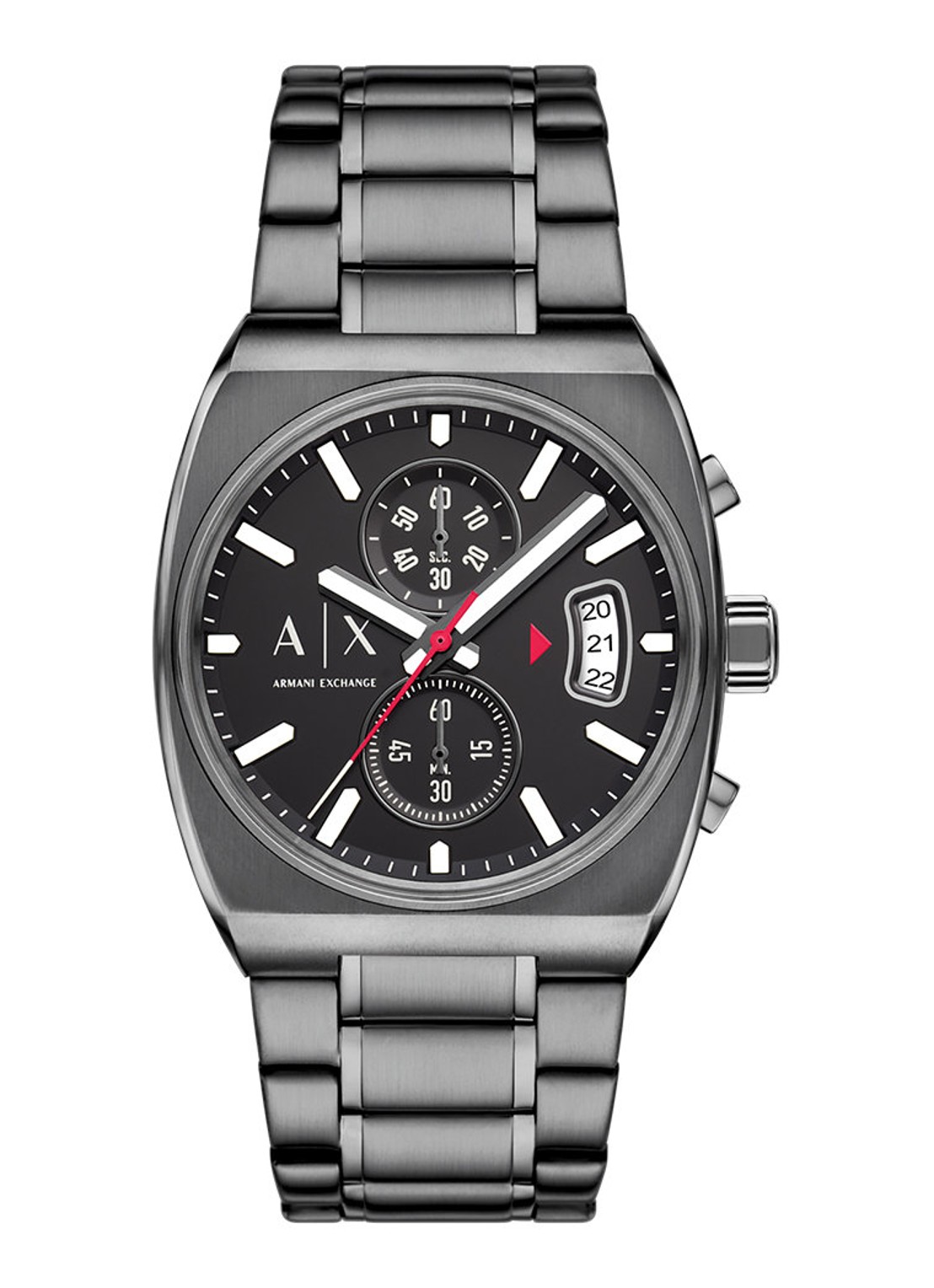 Armani Horloge AX2823 - voorkant 5 antraciet