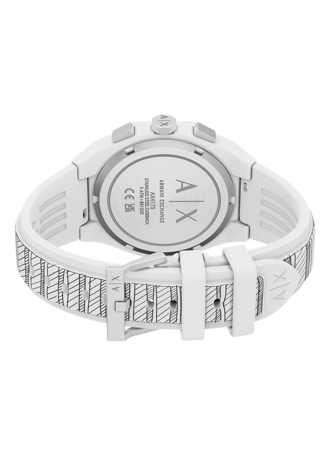 Armani Horloge AX4175 - detail 4 wit
