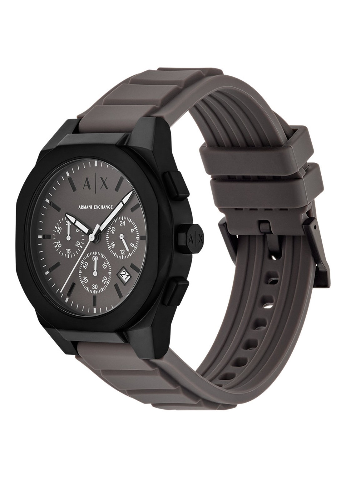 Armani Horloge AX4191 - detail 3 zwart