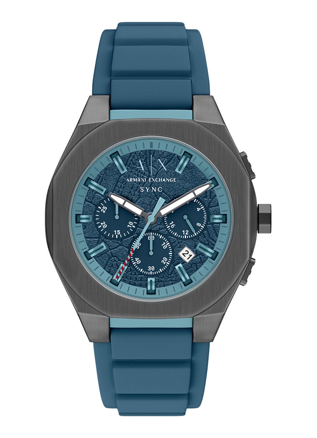 Armani Horloge AX4291 - voorkant 6 grijs