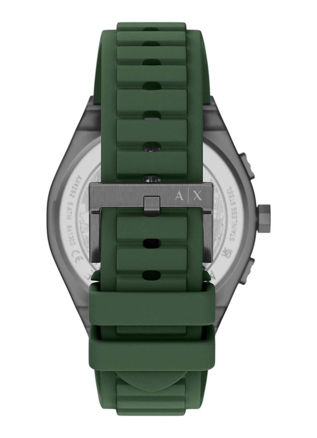 Armani Horloge AX4292 - detail 2 antraciet