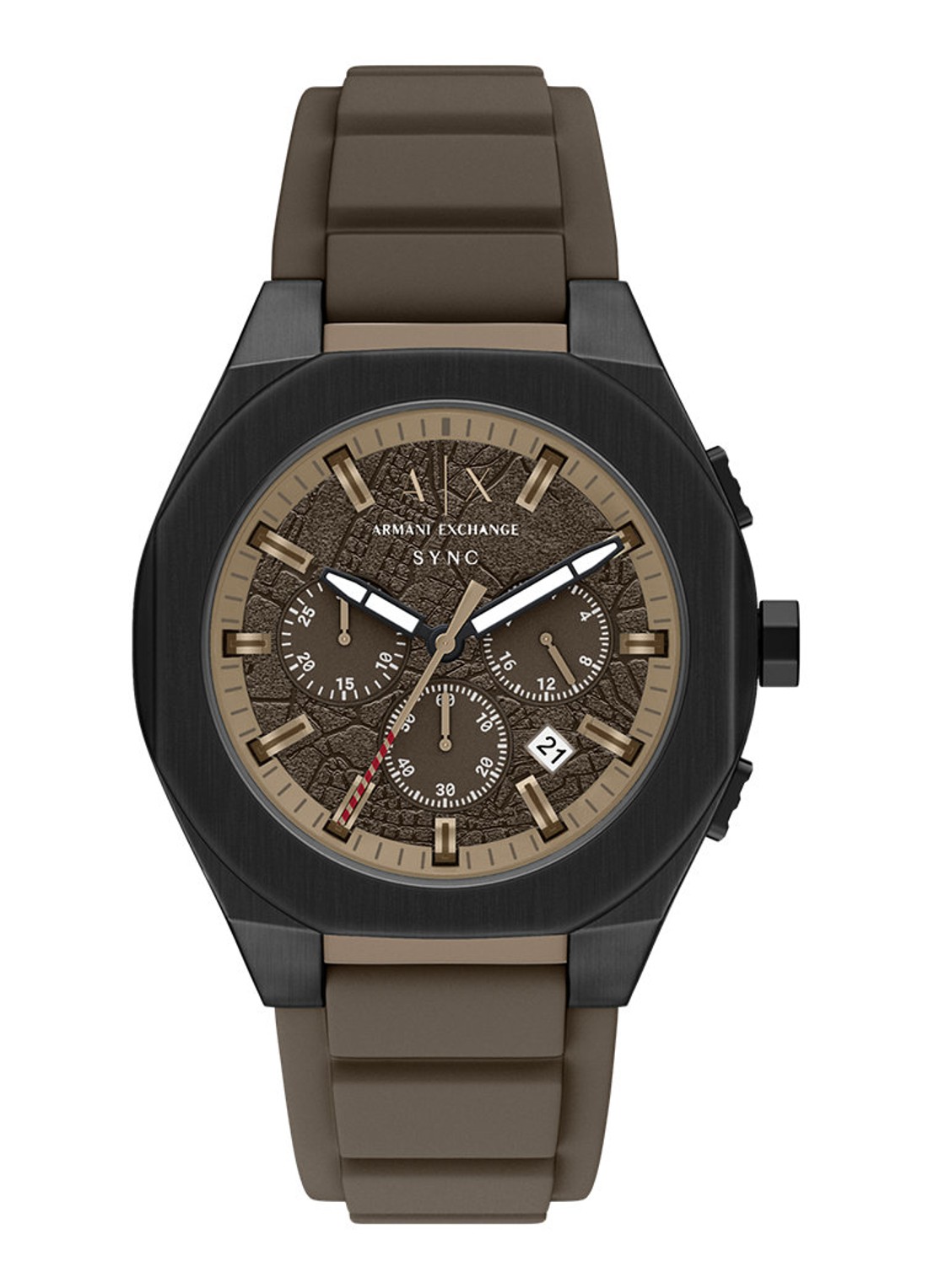 Armani Horloge AX4293 - voorkant 6 zwart