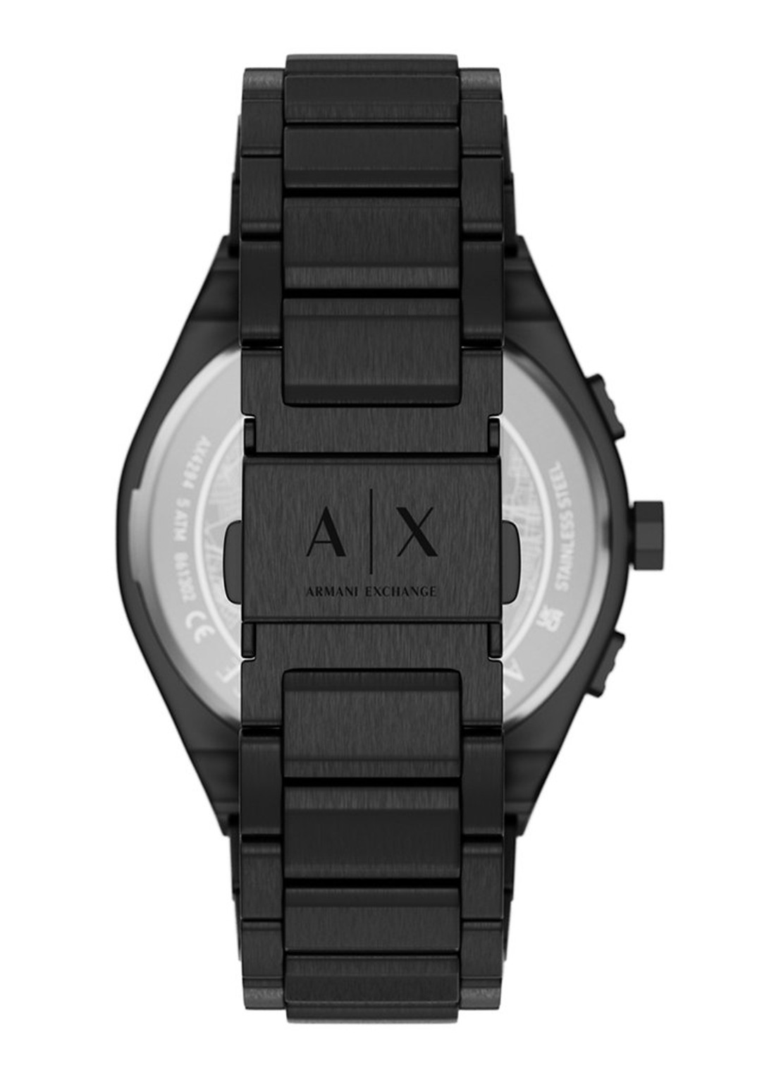 Armani Horloge AX4294 - detail 2 zwart