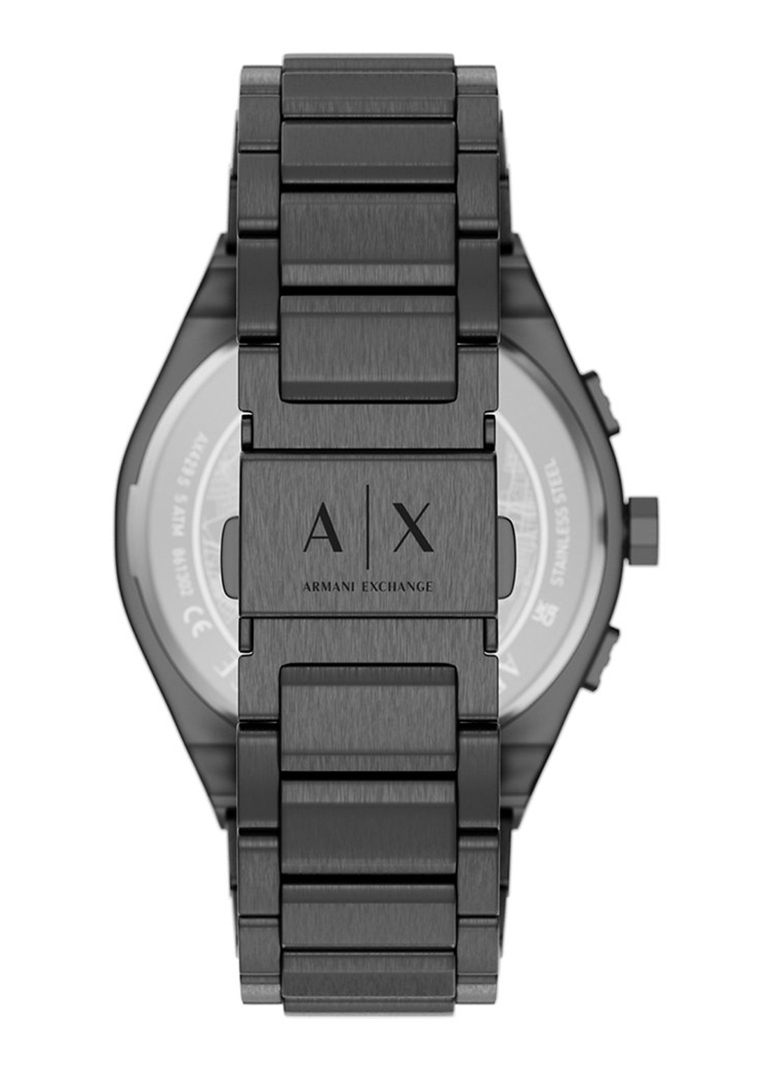 Armani Horloge AX4295 - detail antraciet