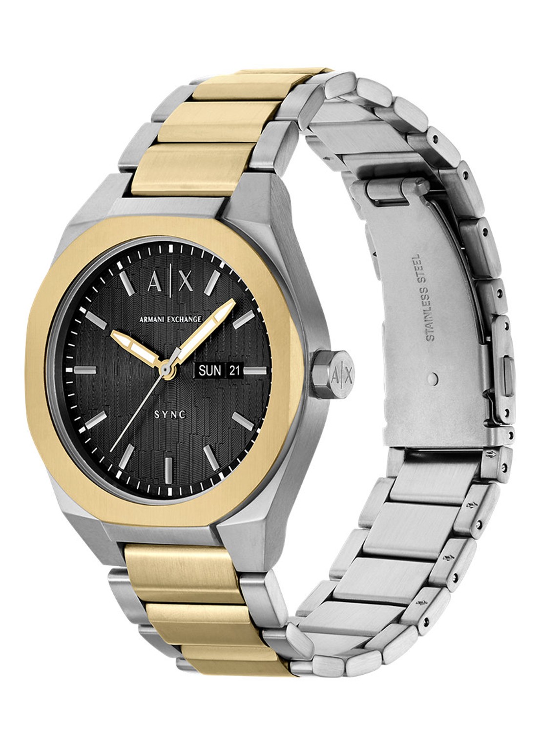 Armani Horloge AX4298 - detail 4 zilver