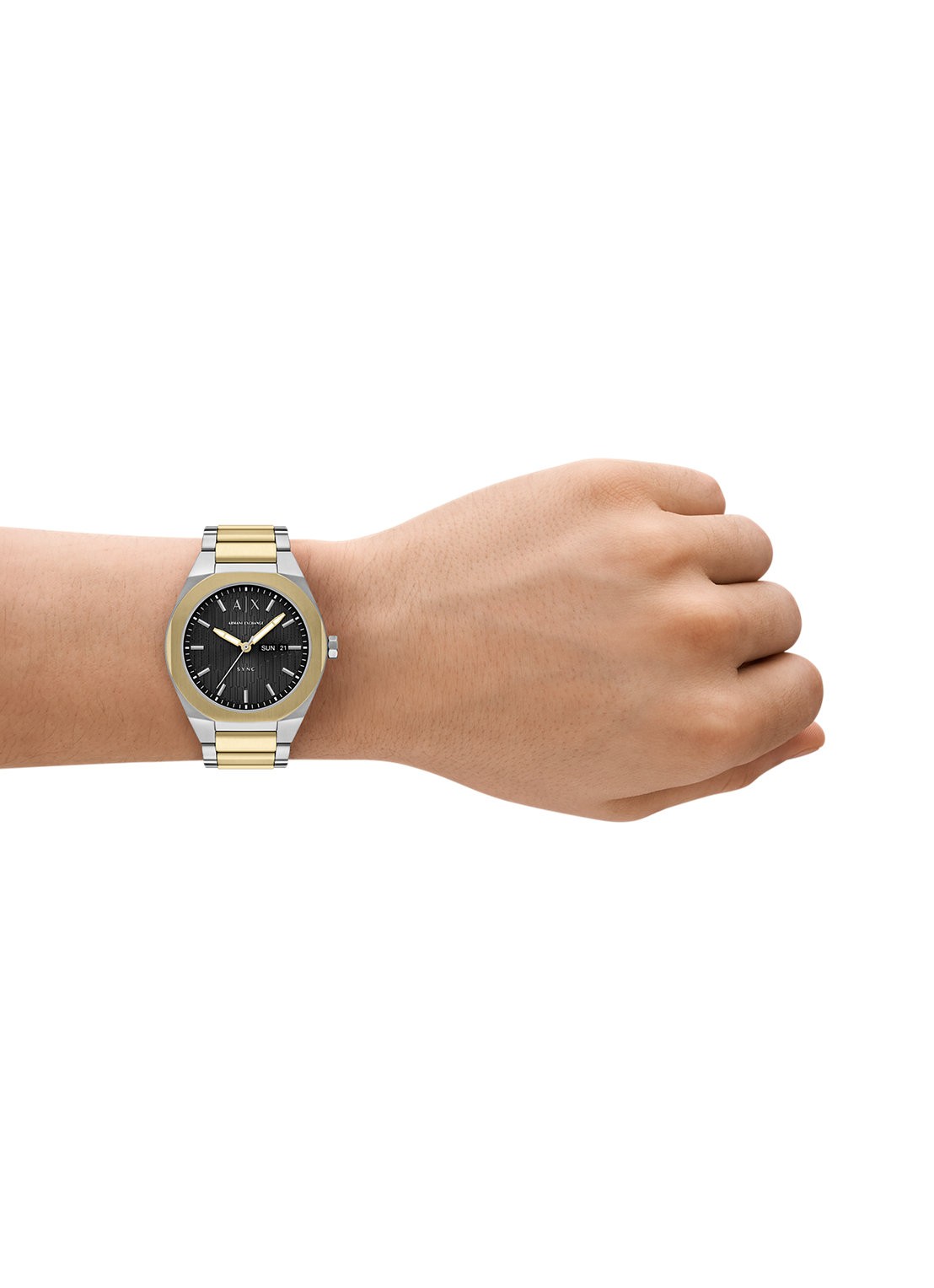 Armani Horloge AX4298 - detail 5 zilver