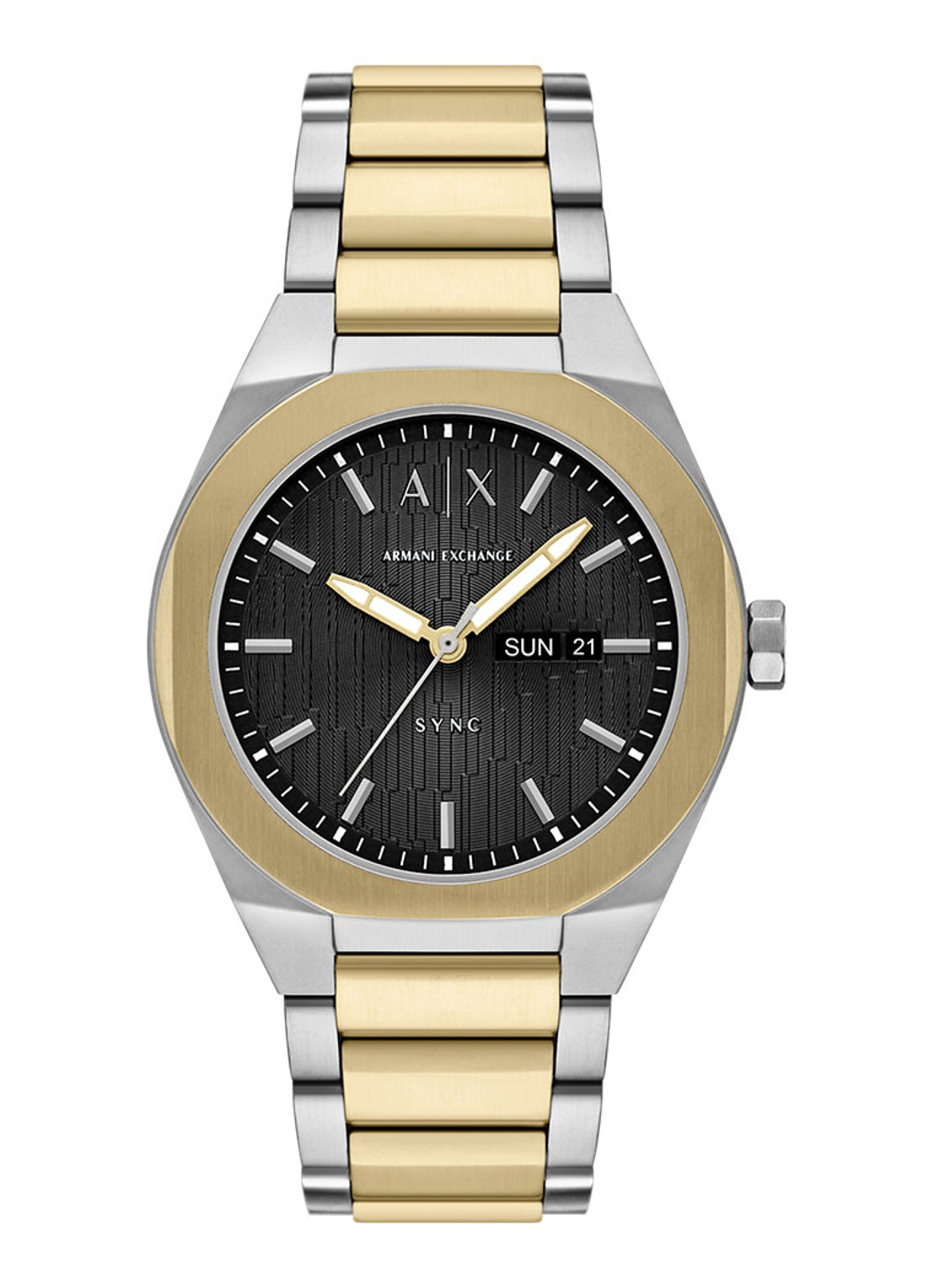Armani Horloge AX4298 - voorkant zilver