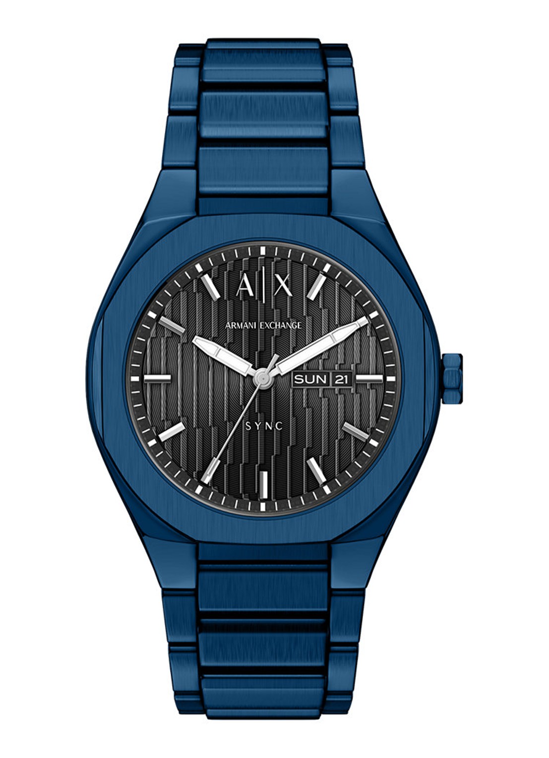 Armani Horloge AX4299 - voorkant 5 blauw
