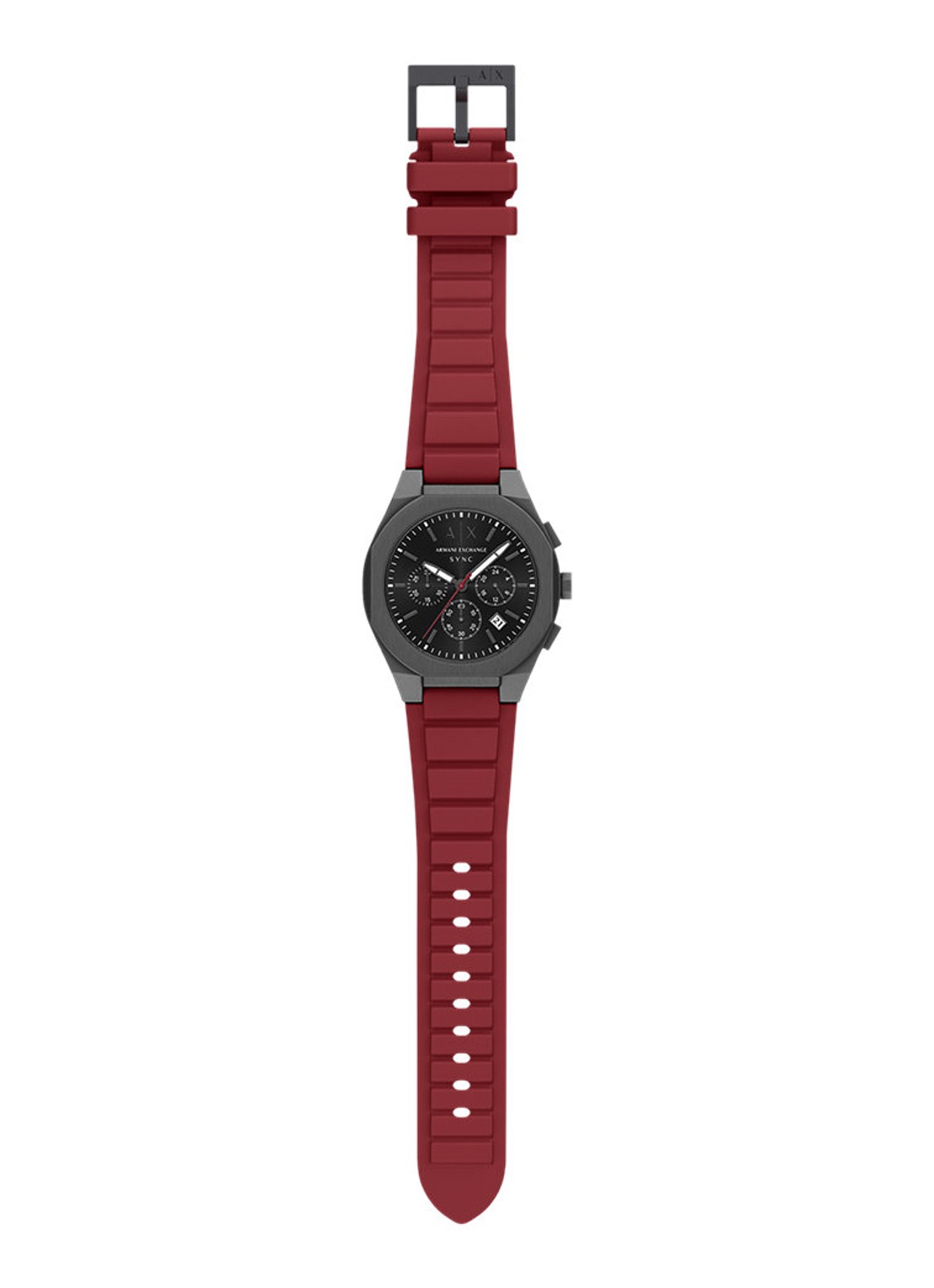 Armani Horloge AX4305 - detail 4 antraciet