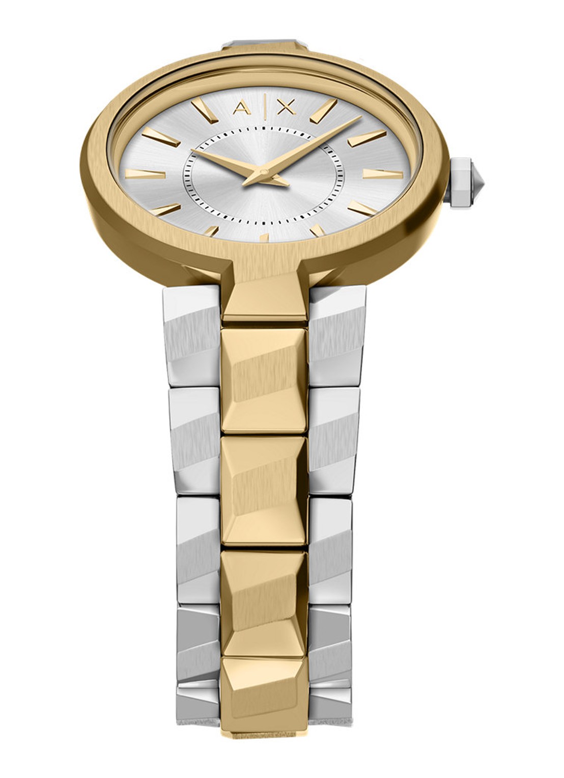 Armani Horloge AX4406 - detail 4 zilver
