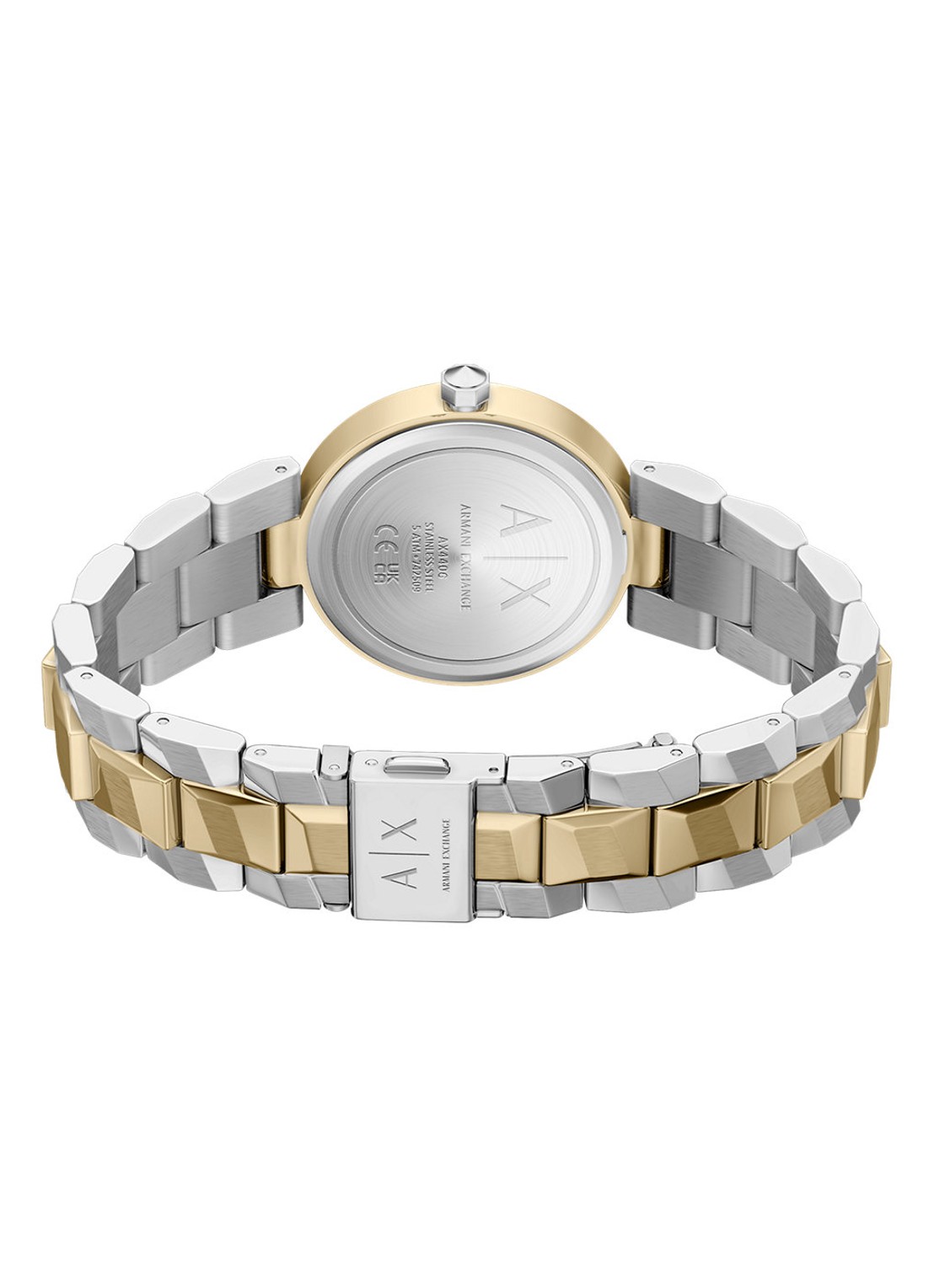 Armani Horloge AX4406 - detail 5 zilver