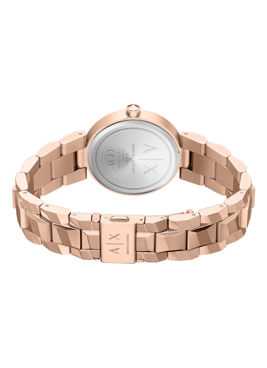 Armani Horloge AX4408 - detail 4 roségoud