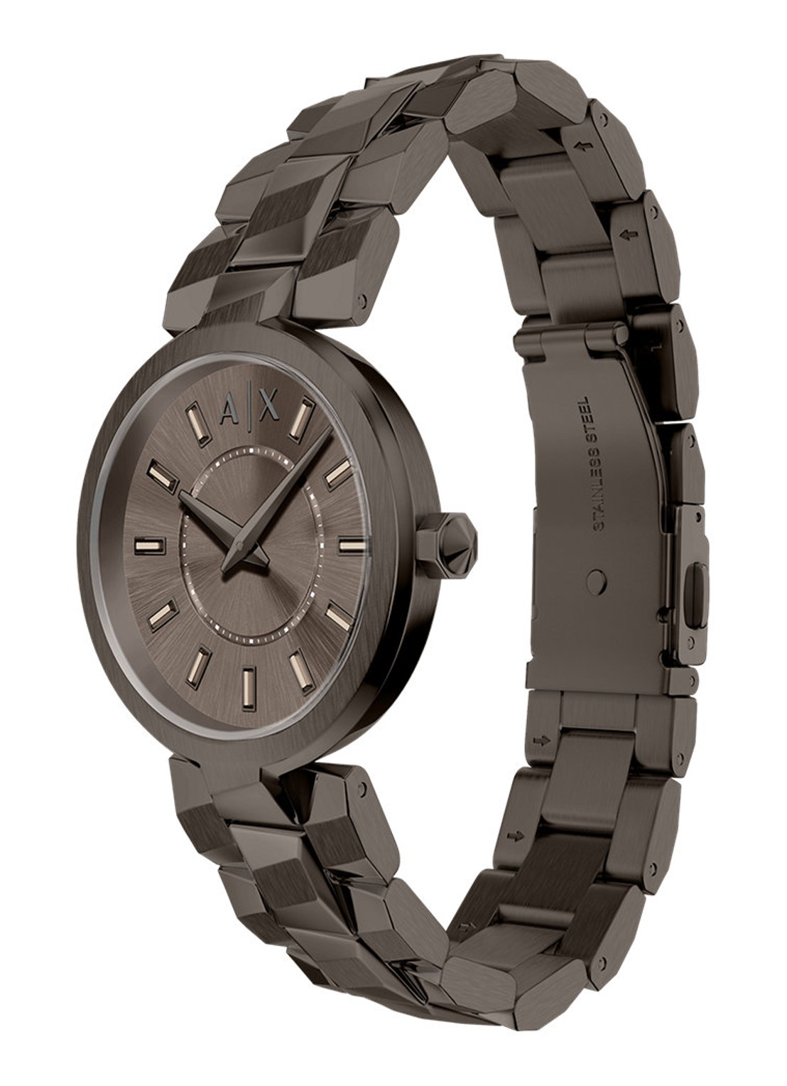Armani Horloge AX4410 - detail 5 bruin