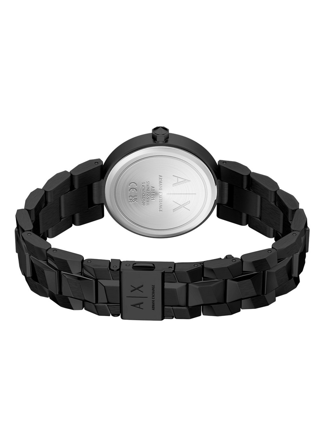 Armani Horloge AX4411 - detail 3 zwart