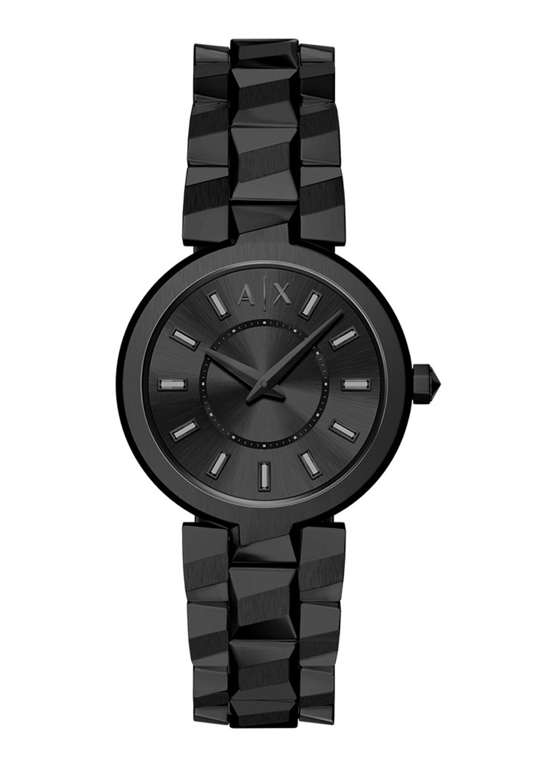 Armani Horloge AX4411 - voorkant 6 zwart
