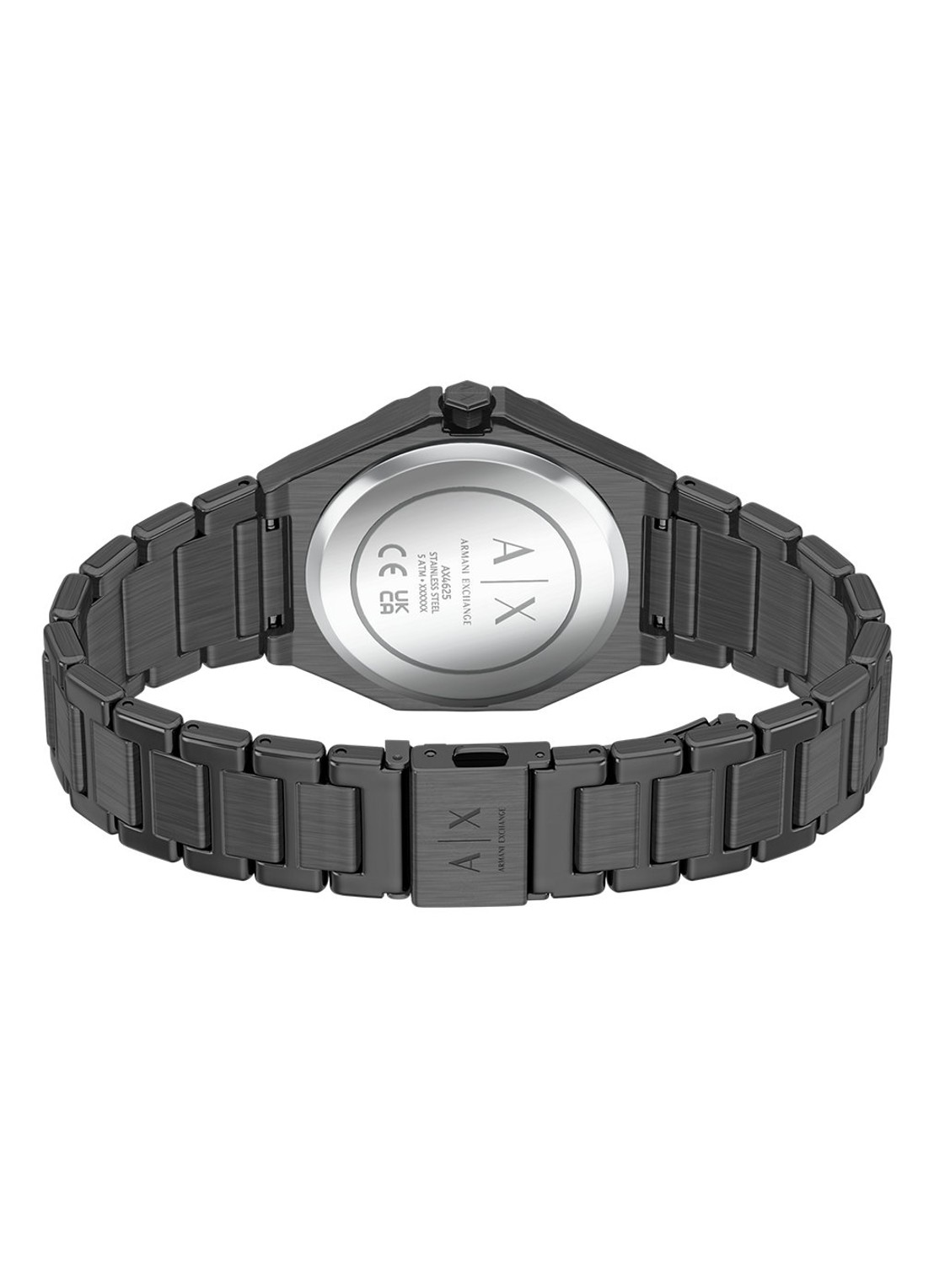 Armani Horloge AX4625 - detail 5 antraciet