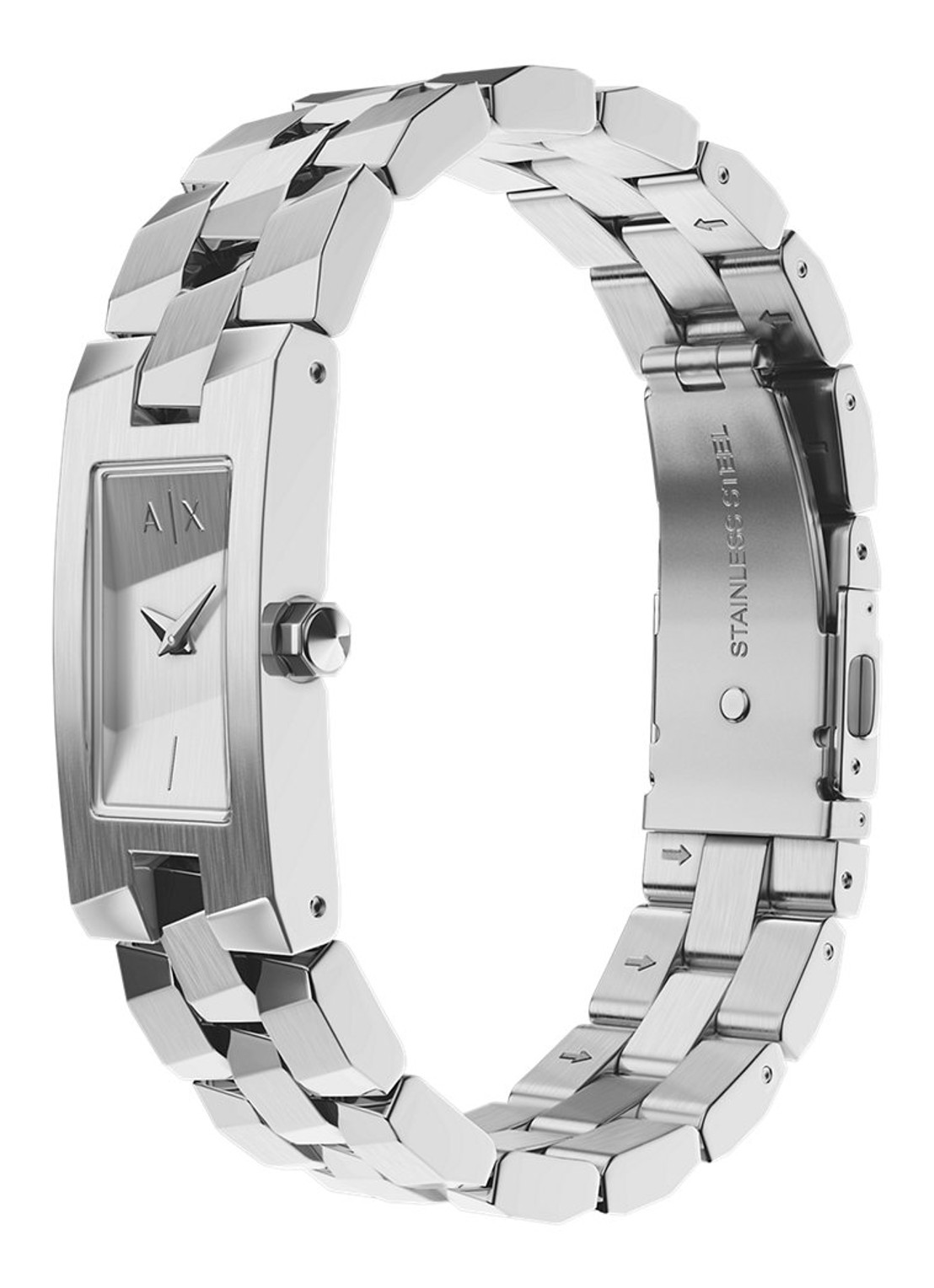 Armani Horloge AX4700 - detail 4 zilver
