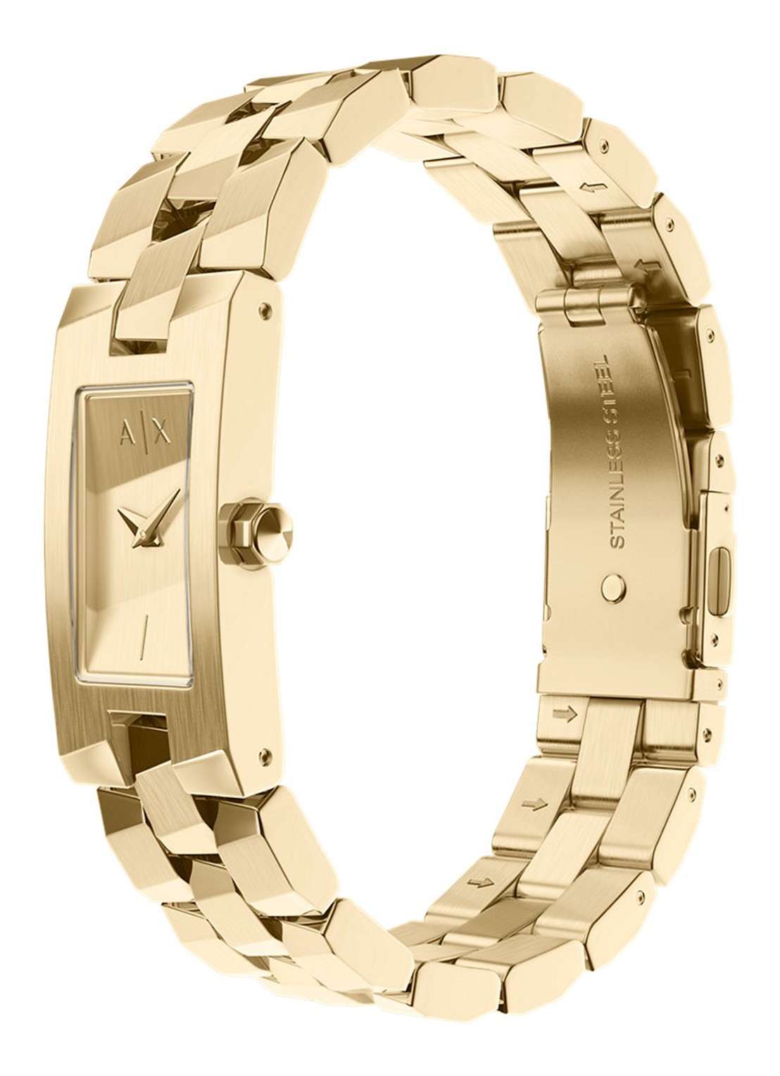 Armani Horloge AX4701 - detail 4 goud