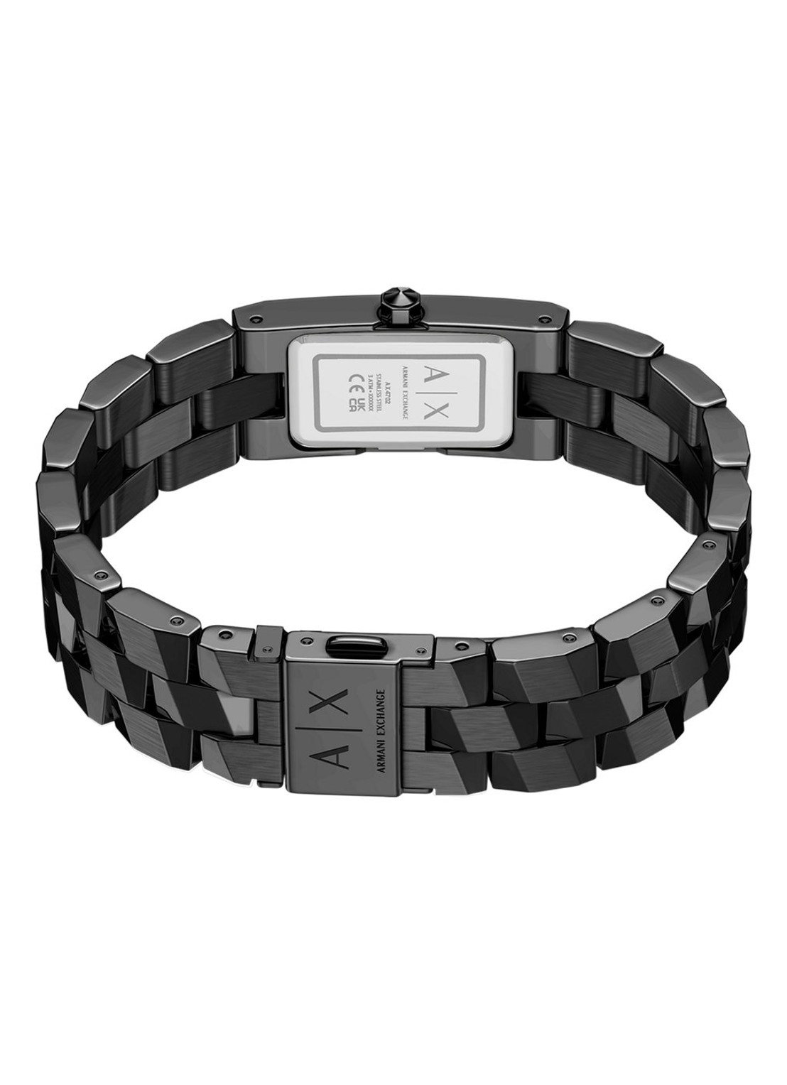 Armani Horloge AX4702 - detail 3 zwart