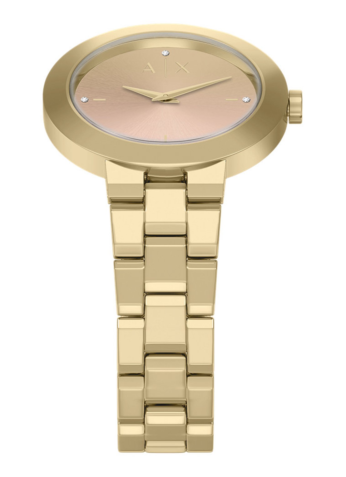 Armani Horloge AX5182 - detail 4 goud