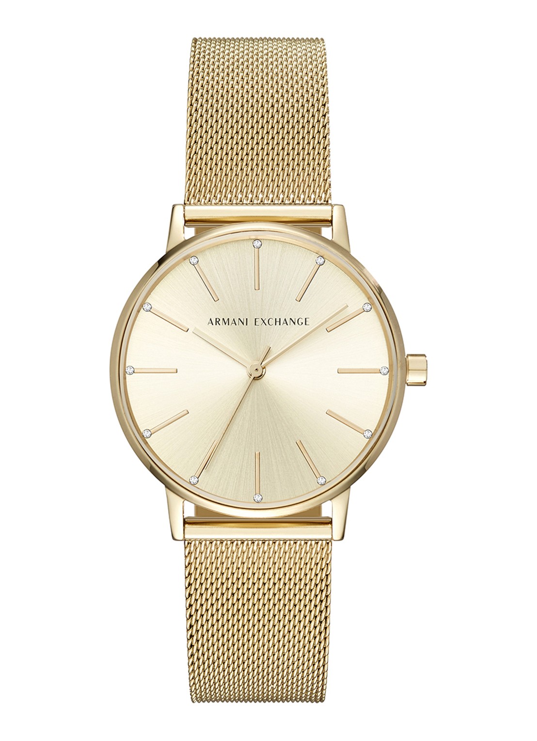 Armani Horloge AX5536 - voorkant 2 goud